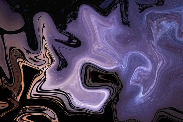 Разноцветный Мрамор Жидкий Абстрактный Фон Масляными Полосами — стоковое фото