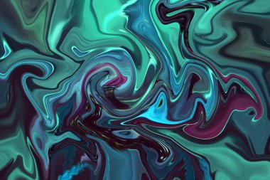 Yaratıcı Soyut Eğri Dalgası Arkaplan Posteri Duvar Kağıdı