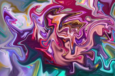 Yaratıcı Soyut Eğri Dalgası Arkaplan Posteri Duvar Kağıdı