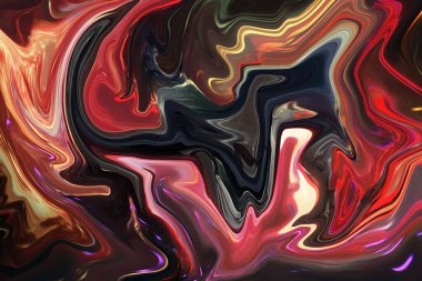 Yaratıcı Soyut Eğri Dalgası Arkaplan Posteri Duvar Kağıdı