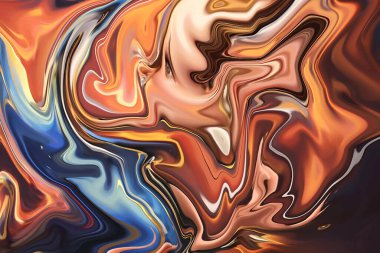 Yaratıcı Soyut Eğri Dalgası Arkaplan Posteri Duvar Kağıdı