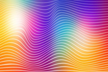 Yaratıcı Soyut Eğri Dalgası Arkaplan Posteri Duvar Kağıdı