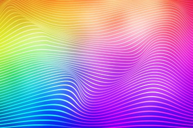 Yaratıcı Soyut Eğri Dalgası Arkaplan Posteri Duvar Kağıdı