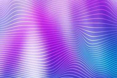 Yaratıcı Soyut Eğri Dalgası Arkaplan Posteri Duvar Kağıdı