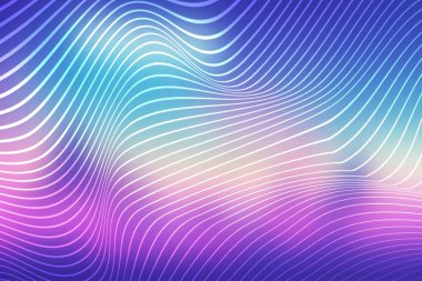 Yaratıcı Soyut Eğri Dalgası Arkaplan Posteri Duvar Kağıdı