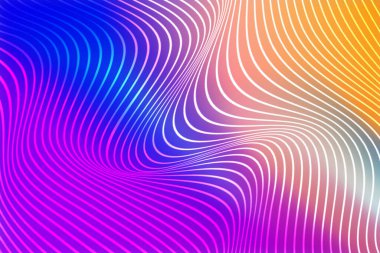 Yaratıcı Soyut Eğri Dalgası Arkaplan Posteri Duvar Kağıdı