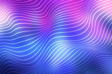 Yaratıcı Soyut Eğri Dalgası Arkaplan Posteri Duvar Kağıdı