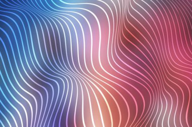 Yaratıcı Soyut Eğri Dalgası Arkaplan Posteri Duvar Kağıdı