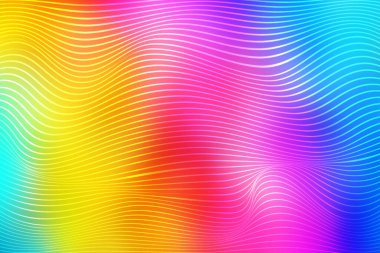 Yaratıcı Soyut Eğri Dalgası Arkaplan Posteri Duvar Kağıdı