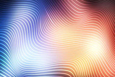 Yaratıcı Soyut Eğri Dalgası Arkaplan Posteri Duvar Kağıdı