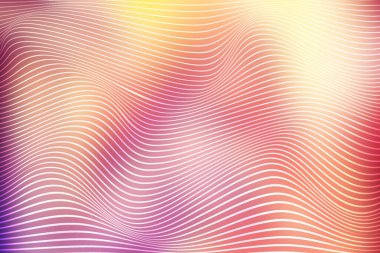 Yaratıcı Soyut Eğri Dalgası Arkaplan Posteri Duvar Kağıdı