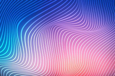 Yaratıcı Soyut Eğri Dalgası Arkaplan Posteri Duvar Kağıdı