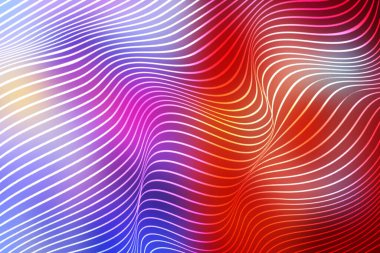 Yaratıcı Soyut Eğri Dalgası Arkaplan Posteri Duvar Kağıdı