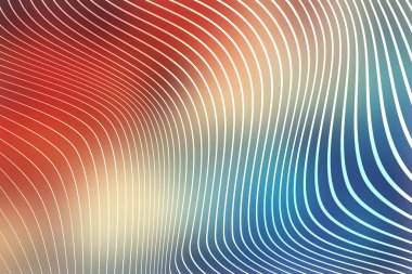 Yaratıcı Soyut Eğri Dalgası Arkaplan Posteri Duvar Kağıdı