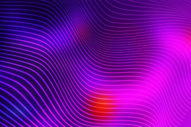 Yaratıcı Soyut Eğri Dalgası Arkaplan Posteri Duvar Kağıdı