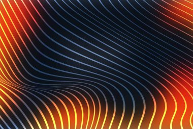 Yaratıcı Soyut Arkaplan Çizgileri Odaklanamayan Poster Duvar Kağıdı