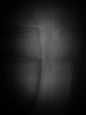 Dikey Çizgiler Buzlu Cam Doku. Tek Renk Biçimi