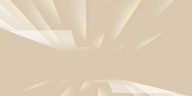 Altın ve hareketli şeritler ya da arka plandaki patlamalar. yumuşak fon ve modern tarz. Geometrik şekil deseni