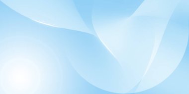 Şekil özgürlüğüne sahip soyut açık mavi arkaplan eğimli ve daire şeklinde. Grafik çizimi, açık mavi duvar kağıdı. Web sitesi, kapak ve arkaplan tasarımı için şablon.