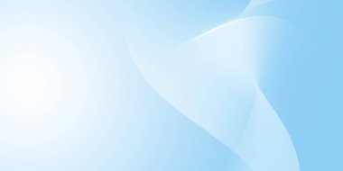Şekil özgürlüğüne sahip soyut açık mavi arkaplan dalgalı ve uzayı kopyala. Grafik çizimi, açık mavi duvar kağıdı. Web sitesi, kapak ve arkaplan tasarımı için şablon.