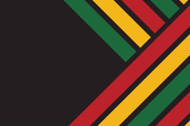 Siyah arkaplanda kırmızı turuncu ve yeşil çizgiler ve kopyalama alanı