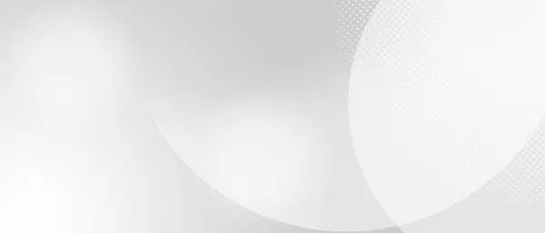 Beyaz kıvrımlı çizgiler ve gri arka planda yarım tonlu daireler. Yumuşak renk ve modern desen.