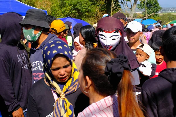 Μπαντούνγκ Δυτική Ιάβα Ινδονησία Αυγούστου 2023 Πληθωρικοί Χωρικοί Ζωντανεύουν Καρναβάλι — Φωτογραφία Αρχείου