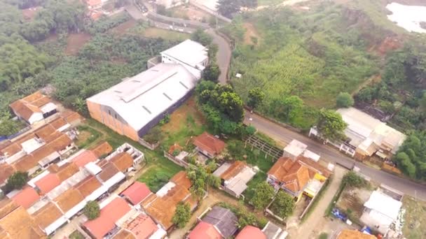 Filmagem Drones Vista Aérea Hills Cijapati Província Java Ocidental Indonésia — Vídeo de Stock