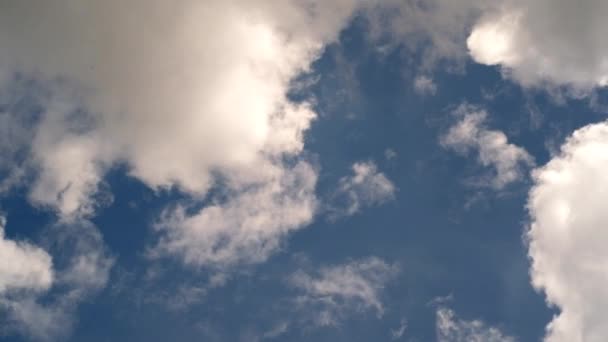 Time Lapse Footage Nuvens Movem Para Cobrir Céu Azul Acelerar — Vídeo de Stock