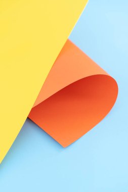 Soyut sanat ve sanatsal tasarım estetiği kavramları. Dikey çekim