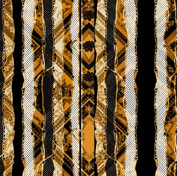 Płynny Rysunek Tekstury Tygrysa Tekstury Zebry Afrykański Odcisk Zwierzęcia — Zdjęcie stockowe