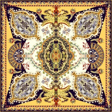 Soyut el çizimi geometrik ve fırça boyalı elementlerle kusursuz desen. Renkli arka plan vektör desenli. Modern poster, kart, tekstil, duvar kağıdı şablonu, ambalaj kağıdı tasarımları.