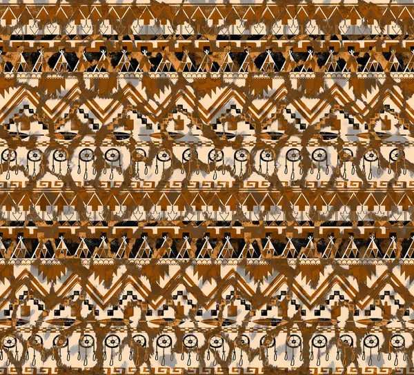 seamless abstract african pattern