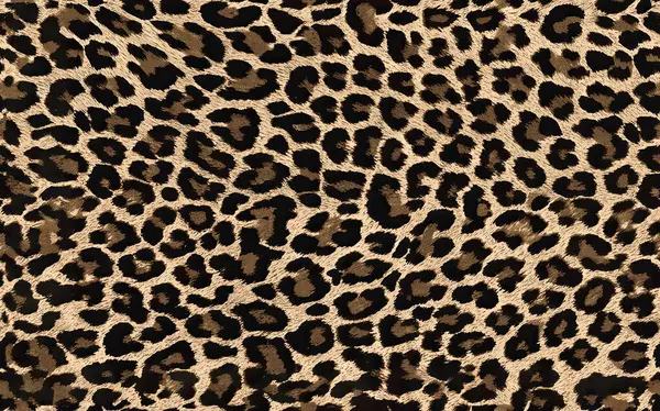 Kusursuz Sonu Olmayan El Boyası Soyut Leopar Derisi Geometrik Yazdırma Deseni Renkli Bağlantı Arkaplanı