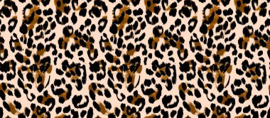 Leopar deseni kusursuz desen