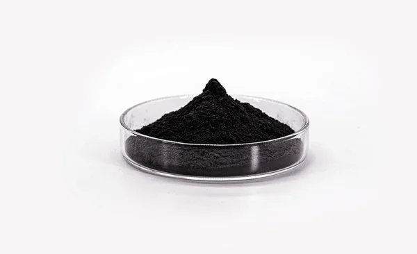 Black Clay Also Known Volcanic Mud Most Suitable Skin Detoxification — Stock Photo, Image