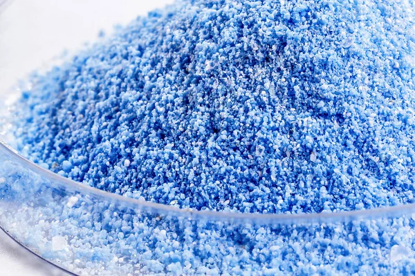 Copper sulfate, a chemical compound, works as an algaecide. Used in swimming pools, agriculture and gardening use the mineral compound a lot to avoid fungal infestations in crops