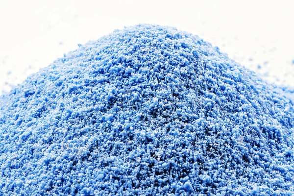 powdered iron oxide, blue pigment, used in crafts, civil construction, concrete, grout, paints, plastics, rubber, paper and wood, MACRO PHOTOGRAPHY