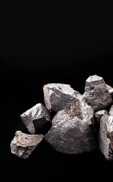 Minério Ferro Utilizado Indústria Metalúrgica Construção Civil Conceito Extração Mineral — Fotografia de Stock