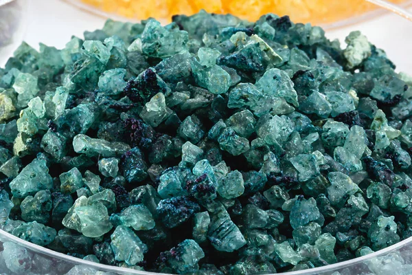 Sales Cloruro Fundido Cristales Sedimentos Cristalizados Tierras Raras Productos Químicos —  Fotos de Stock
