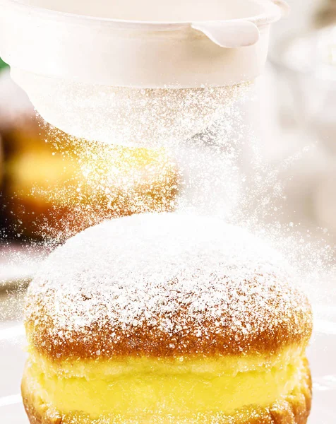 Brazilian Sweet Called Bakery Dream Germany Berliner Donuts — Stock Photo, Image