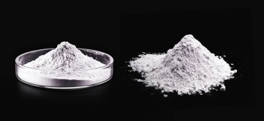 Selüloz tozu, izole edilmiş, kopyalama alanı, beyaz toz, kağıt hammaddede kullanılan endüstriyel madde