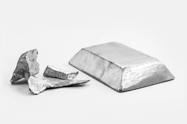 Ingot ve metal çubuk, metal cevherinin yanında, genel endüstride kullanılan malzeme.