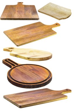 Beyaz arkaplanda mutfak gereçleri koleksiyonu izole edildi, telif alanı, beyaz arkaplan seçimi izole edildi