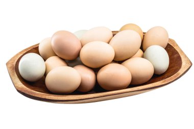 İzole edilmiş beyaz zemin üzerinde Brezilya 'nın serbest yumurtası, Minas Gerais' den doğal serbest yumurta.