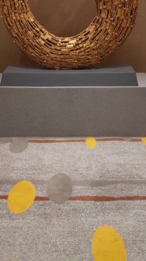 Modern iç tasarım. 3d illüstrasyon