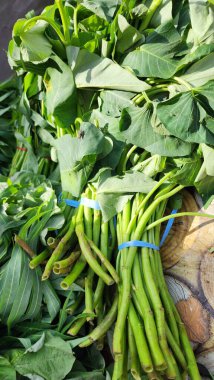 Lahana ve taze ıspanak.