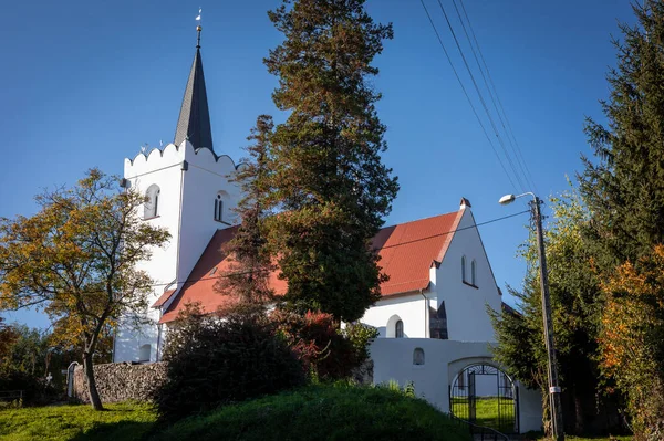 Kielczyn Polen Oktober 2022 Eine Mittelalterliche Kirche Der Geburt Der — Stockfoto