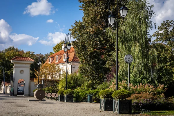 Vilnius Lituanie Septembre 2022 Architecture Historique Dans Jardin Bernardin Dans — Photo