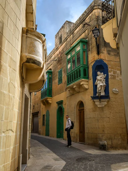 Rabat Gozo Malta Abril 2023 Arquitetura Histórica Cidade Velha Rabat — Fotografia de Stock